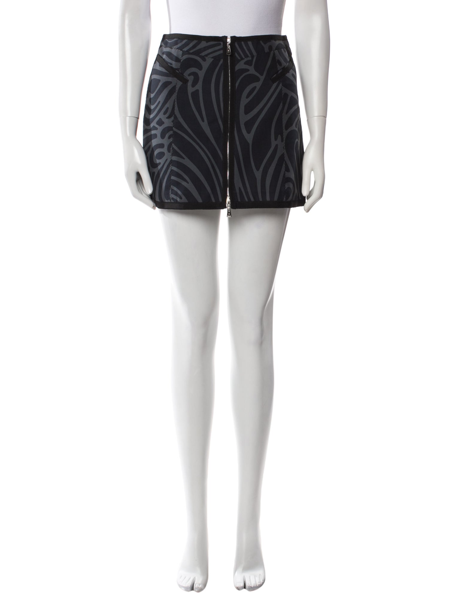 Louis Vuitton Printed Mini Skirt